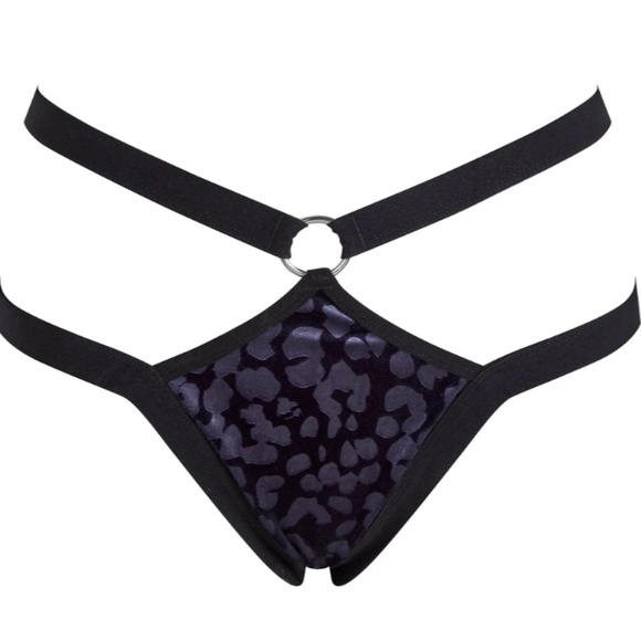 Killstar Sexy Wicked Game Purple Velvet Panty XL NWT - Picture 2 of 3